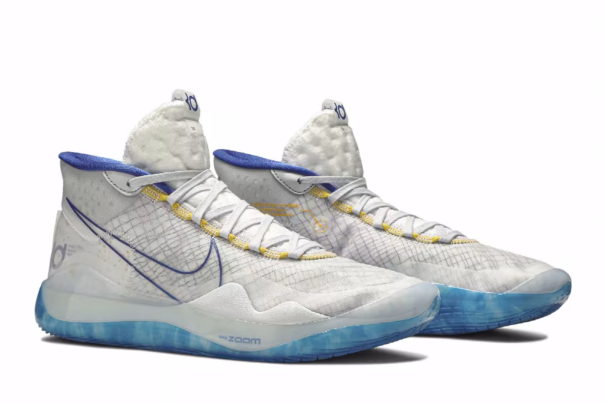 Nike Zoom KD 12 Warriors Home, view 9