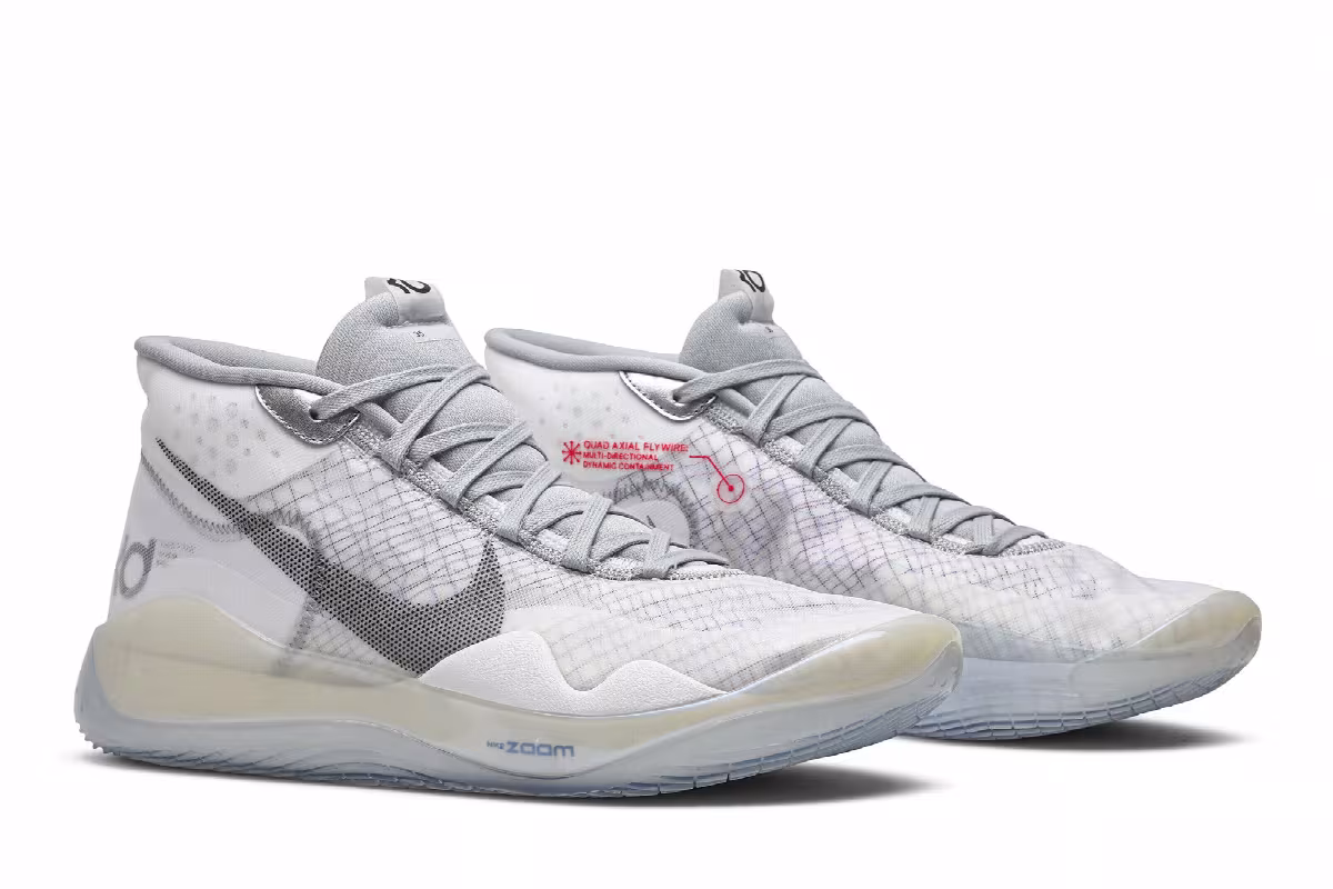Nike Zoom KD 12 Wolf Grey, view 9