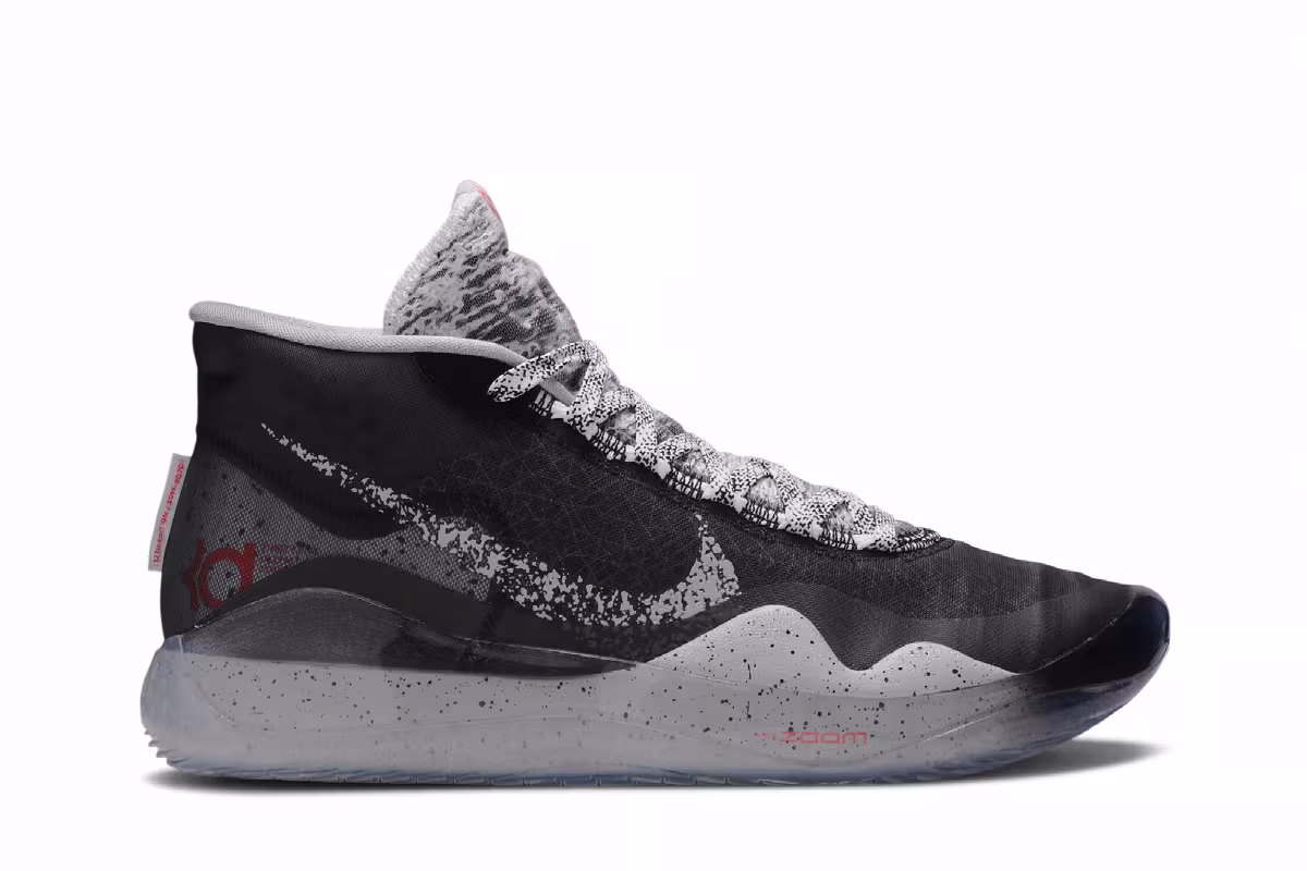 Nike Zoom KD 12 Black Cement, view 2