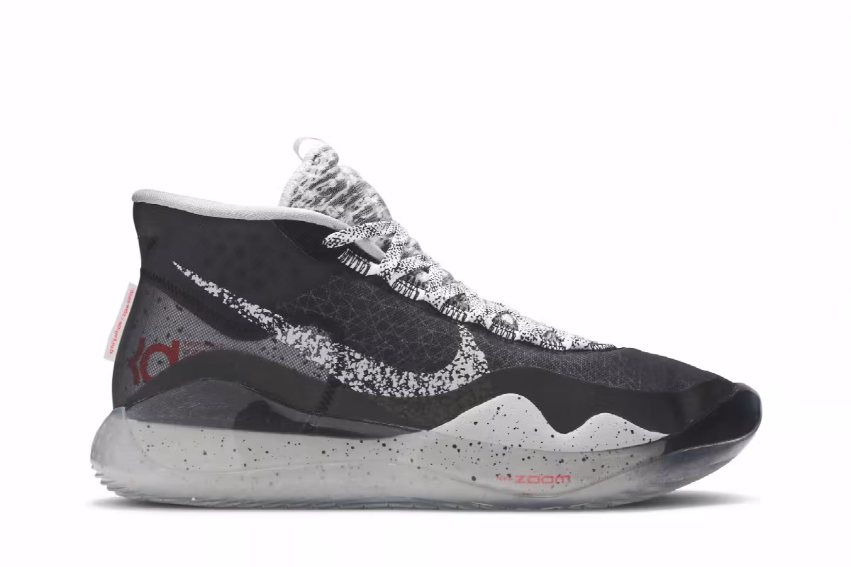 Nike Zoom KD 12 EP Black Cement, view 2