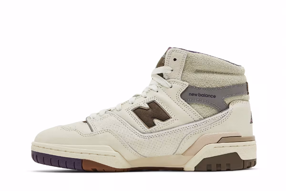 New Balance 650R White Green Grey, view 4