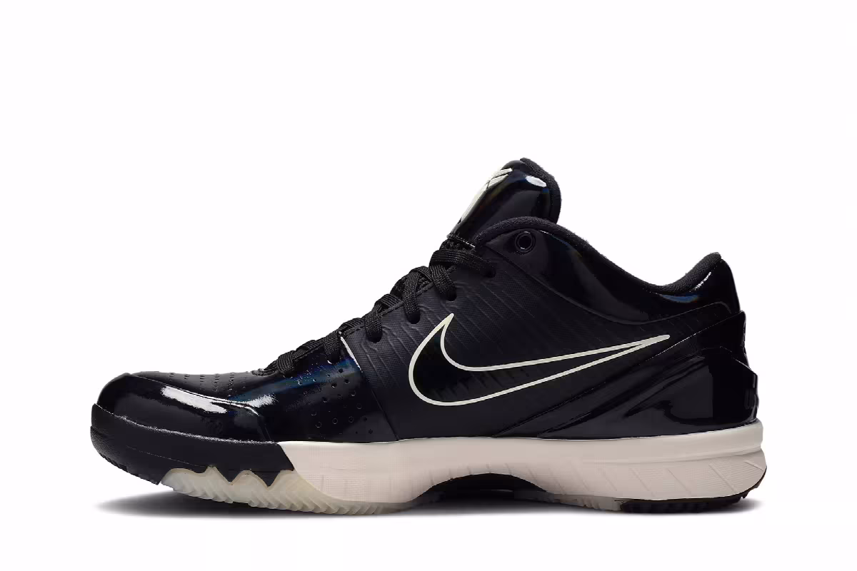Undefeated x Nike Kobe 4 Protro Black Mamba, view 4