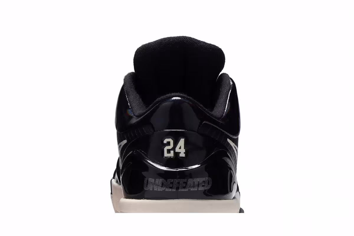 Undefeated x Nike Kobe 4 Protro Black Mamba, view 8