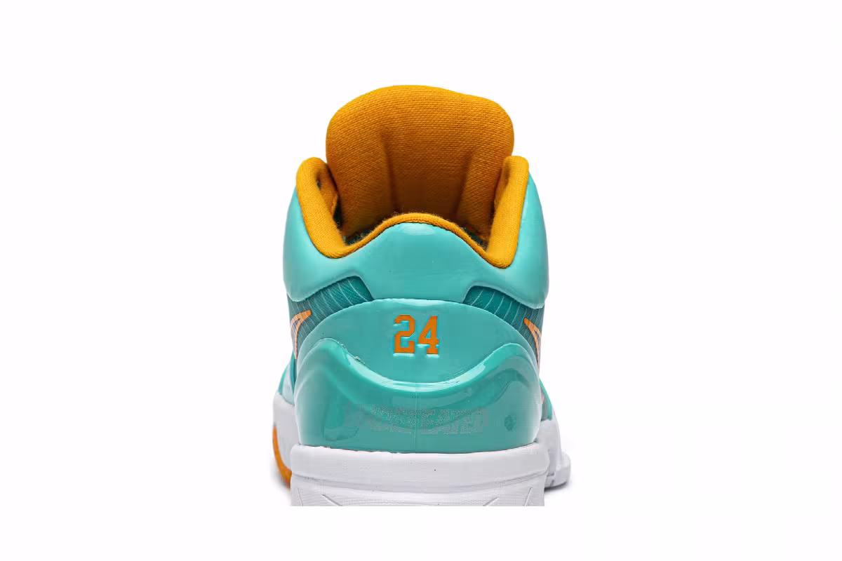 Undefeated x Nike Kobe 4 Protro Hyper Jade, Demar Derozan, view 8