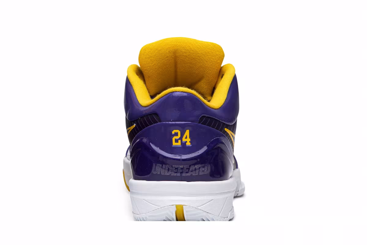 Undefeated x Nike Kobe 4 Protro Court Purple, Kyle Kuzma, view 8