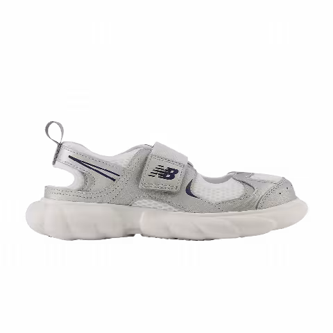 New Balance 230 Hook And Loop Little Kids 'Metallic Silver Navy'
