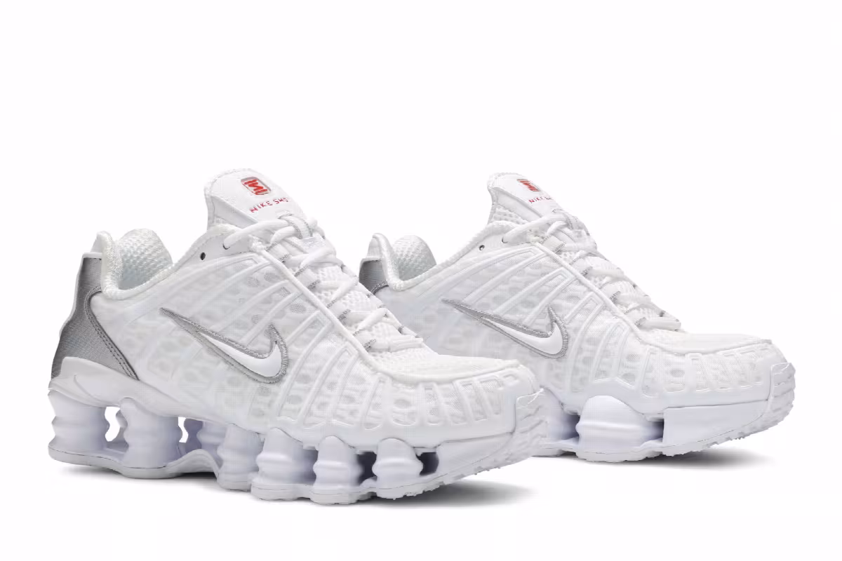 Nike Shox TL Metallic Silver, view 9