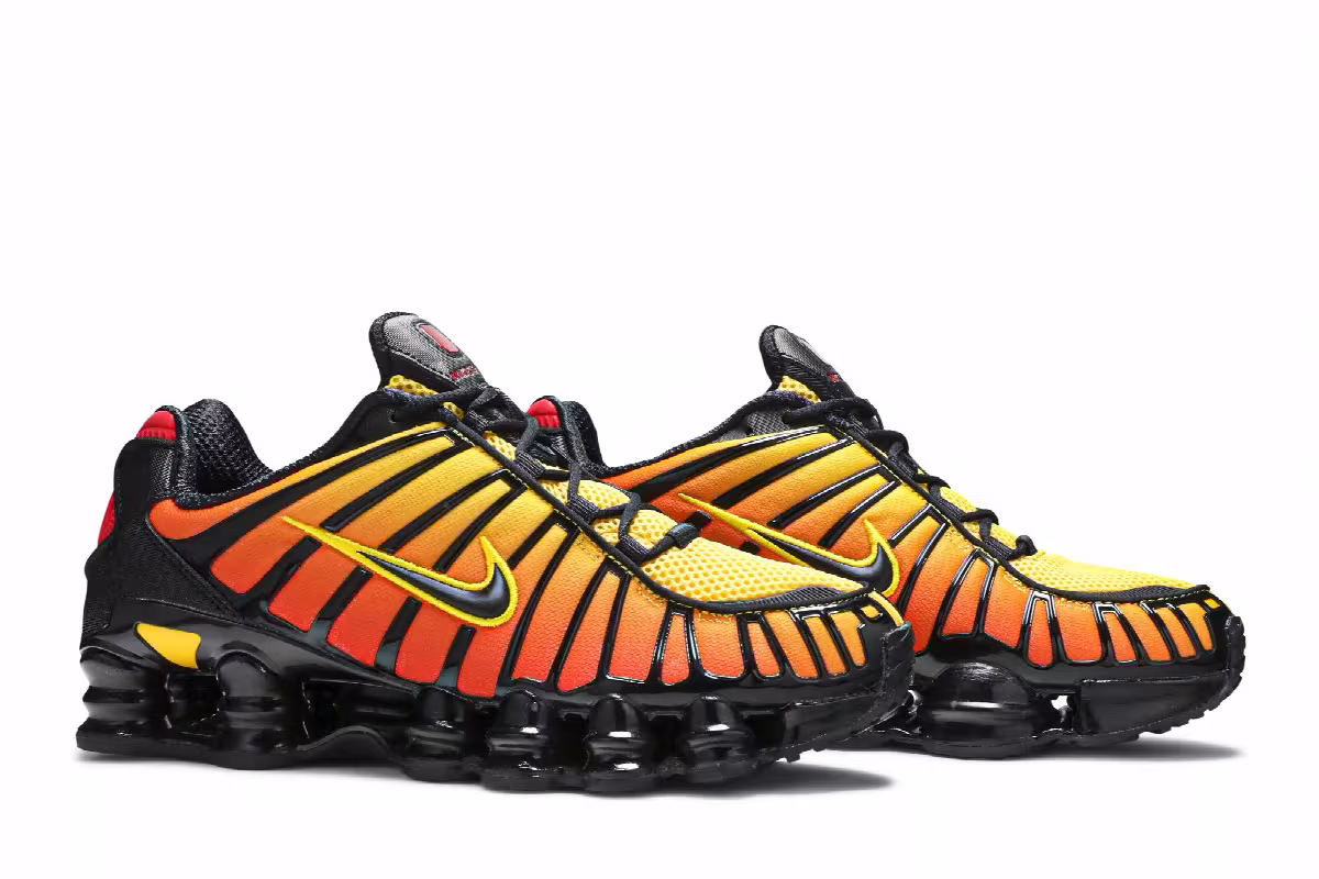 Nike Shox TL Sunrise Gradient, view 9