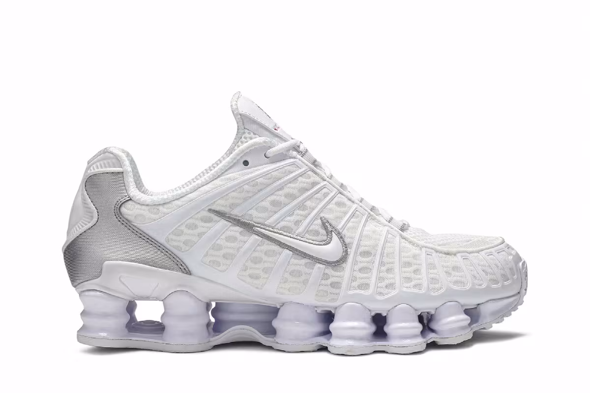 Nike Women's Shox TL White Silver 2019, view 2