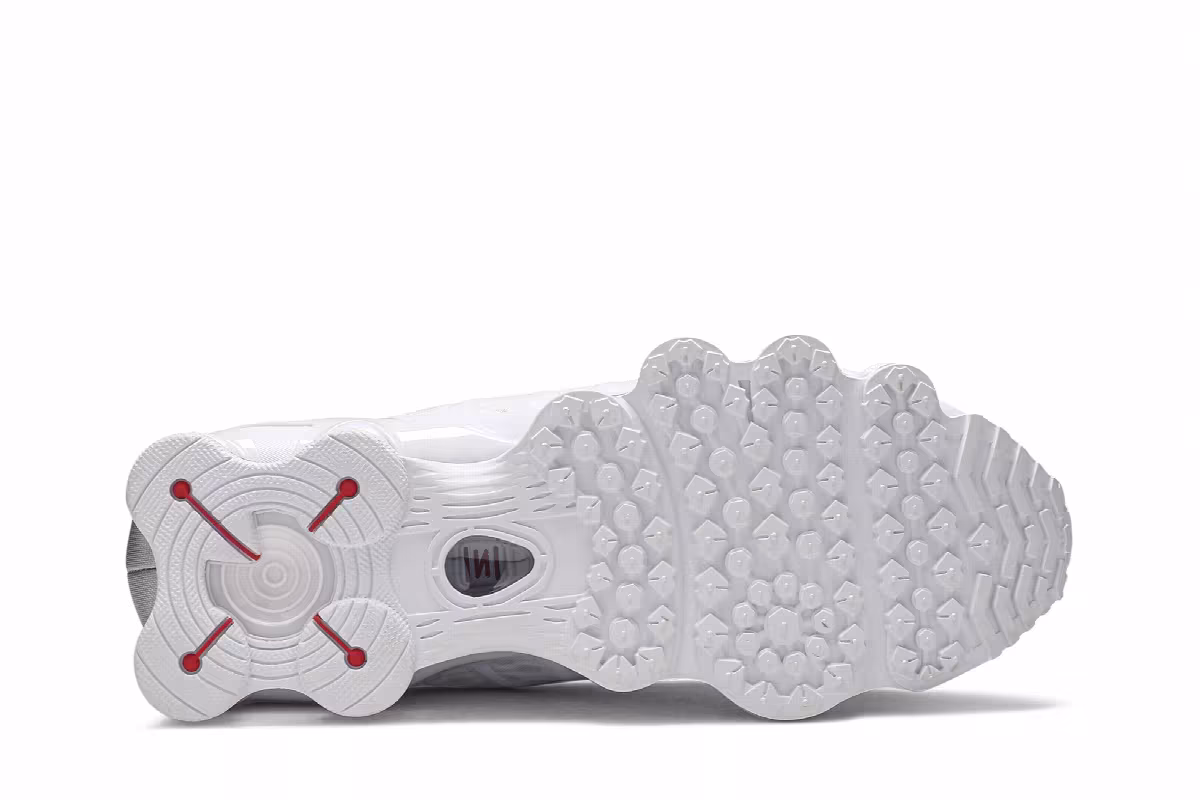 Nike Women's Shox TL White Silver 2019, view 5