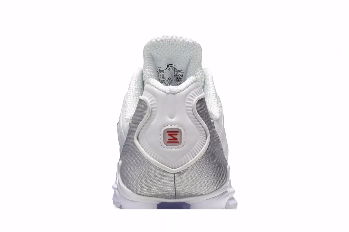 Nike Women's Shox TL White Silver 2019, view 8