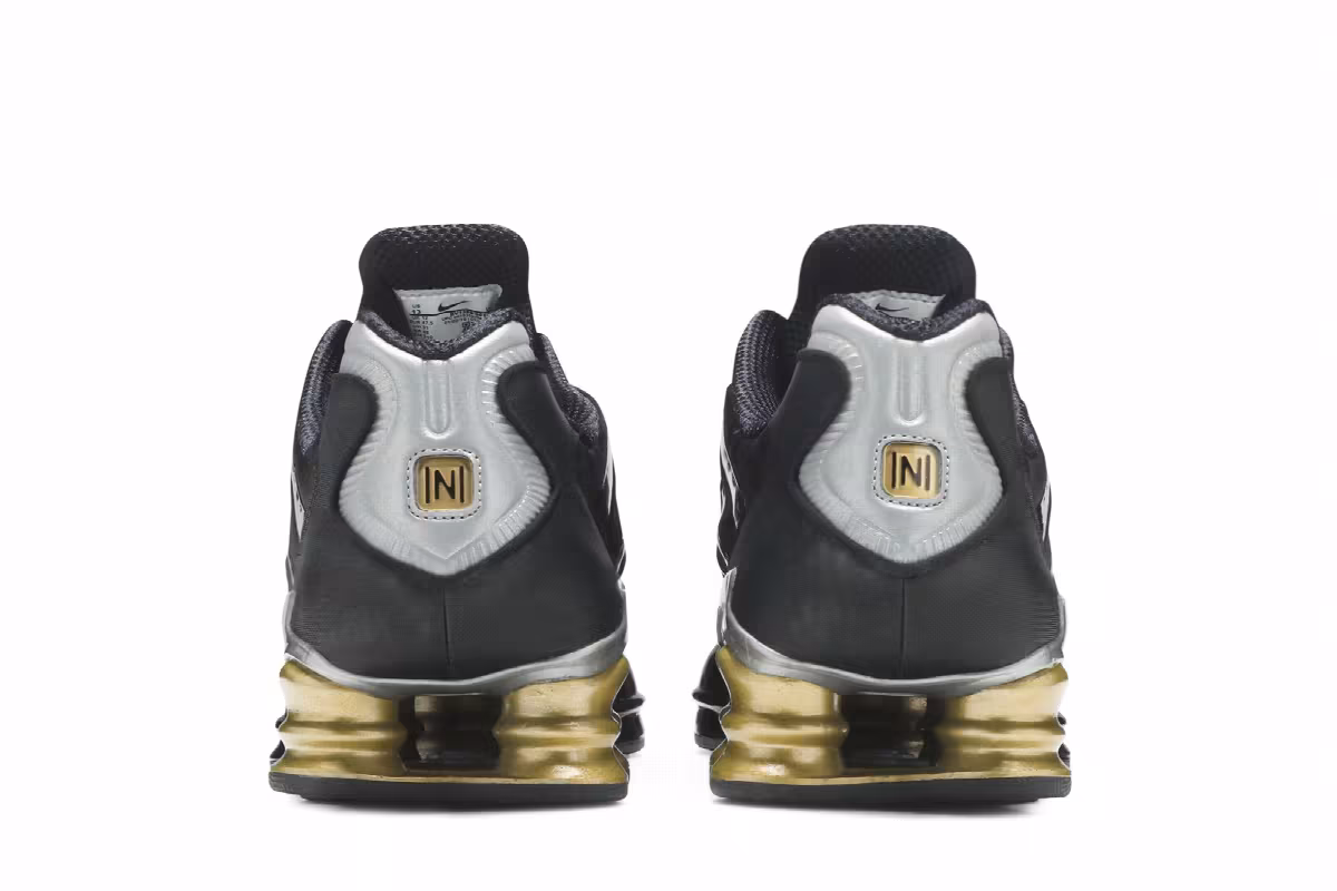 Neymar Jr. x Nike Shox TL Black Gold, view 7