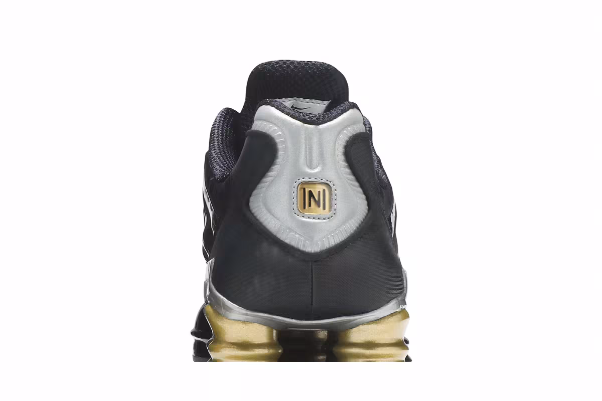 Neymar Jr. x Nike Shox TL Black Gold, view 8