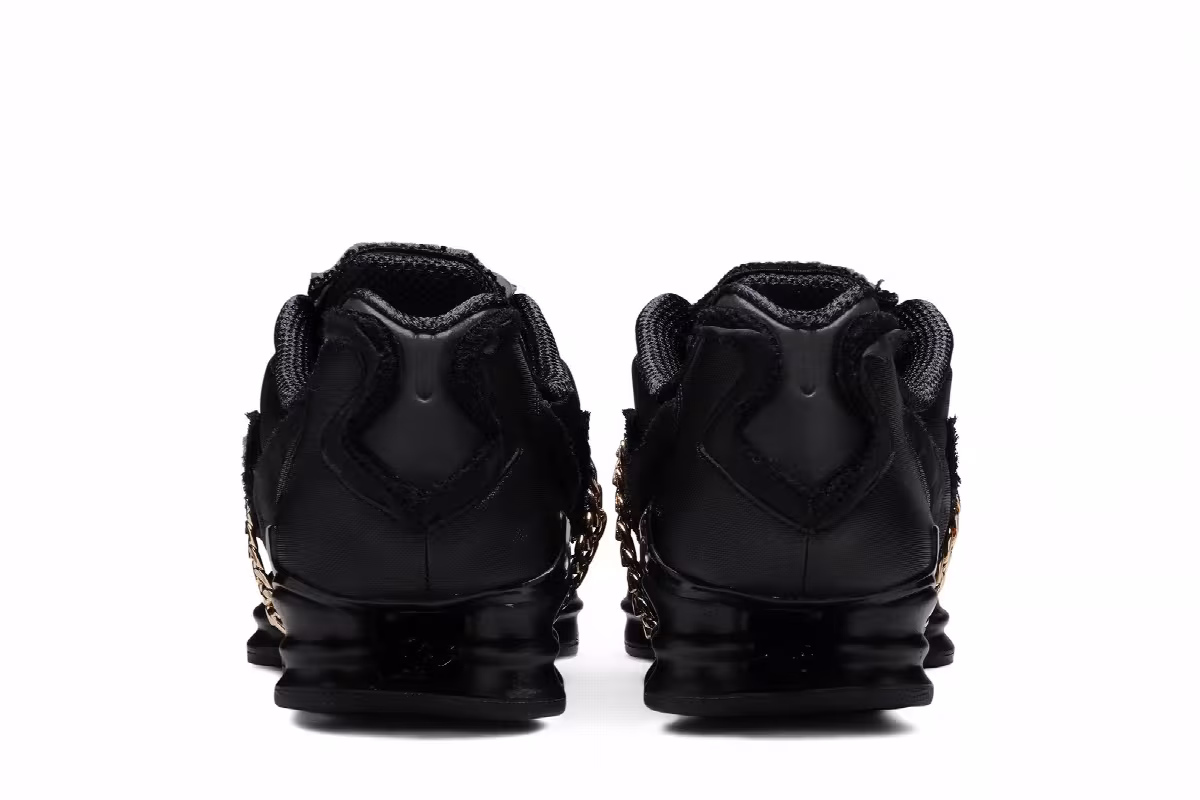 Nike Comme des Garçons x Women's Shox TL Black, view 7
