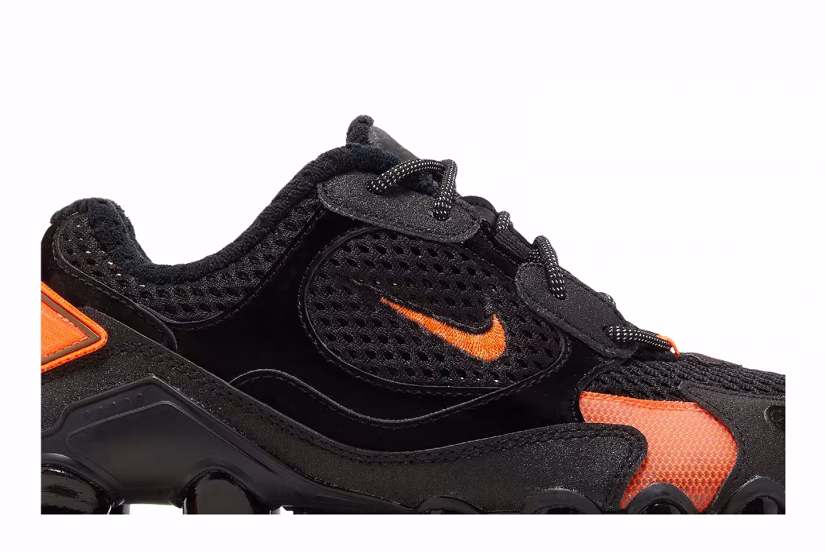 Nike Women's Shox TL Nova Black Orange, view 3