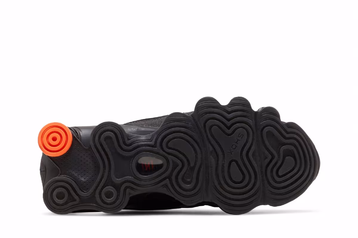 Nike Women's Shox TL Nova Black Orange, view 5
