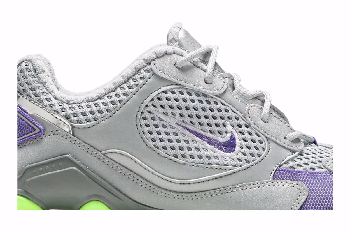 Nike Women's Shox TL Nova Grey Neon, view 3