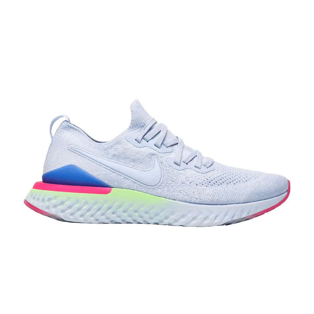 Nike Epic React Flyknit 2 8-Bit, Hydrogen Blue