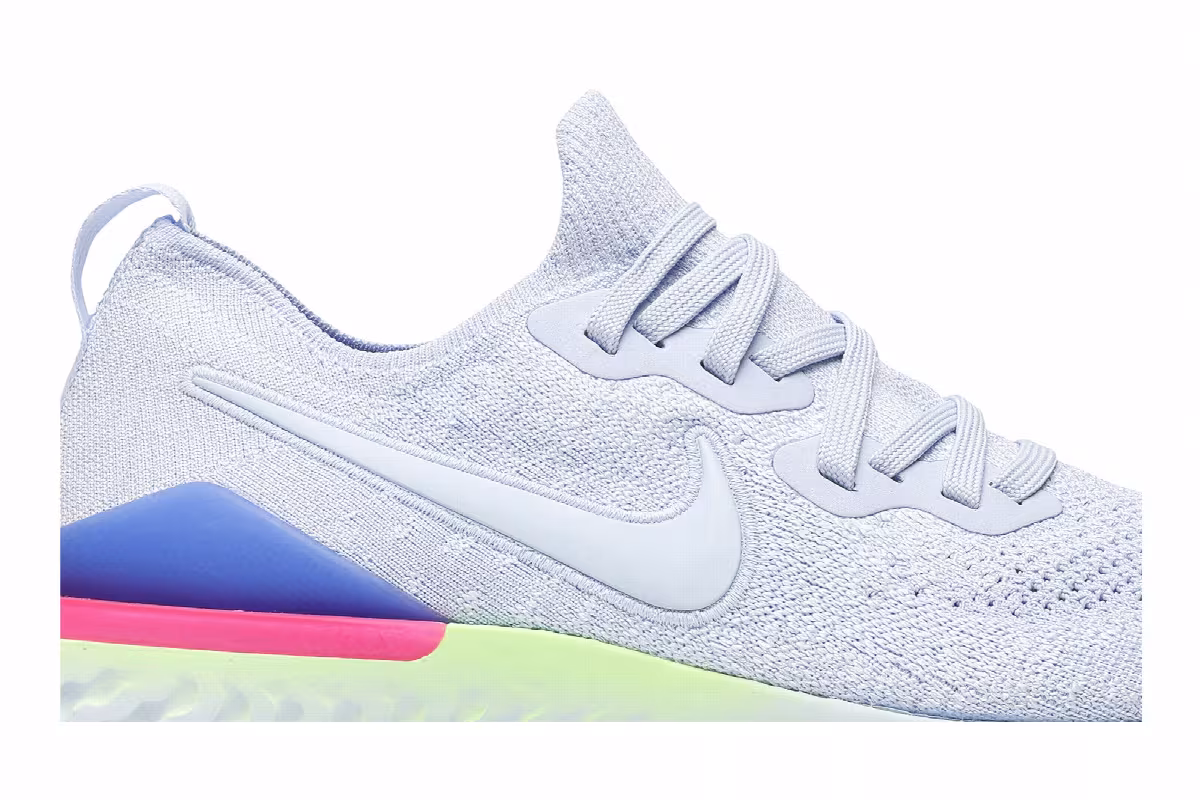 Nike Epic React Flyknit 2 8-Bit, Hydrogen Blue, view 3