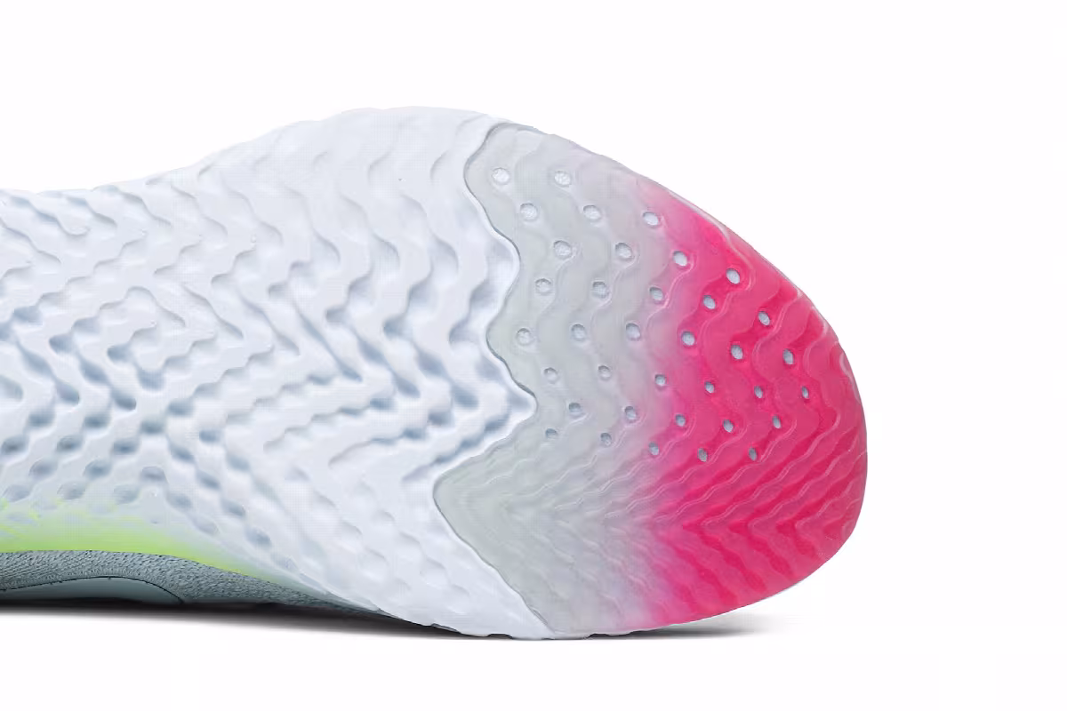 Nike Epic React Flyknit 2 8-Bit, Hydrogen Blue, view 6