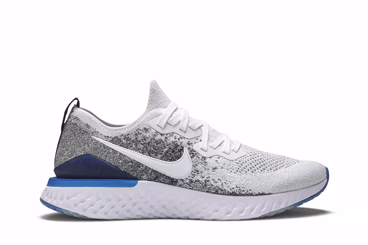 Nike Epic React Flyknit 2 Racer Blue, view 2