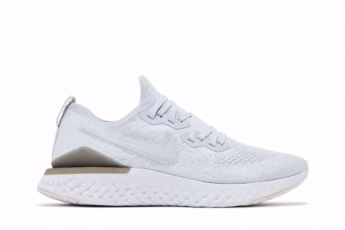 Nike Epic React Flyknit 2 Pure Platinum, view 2
