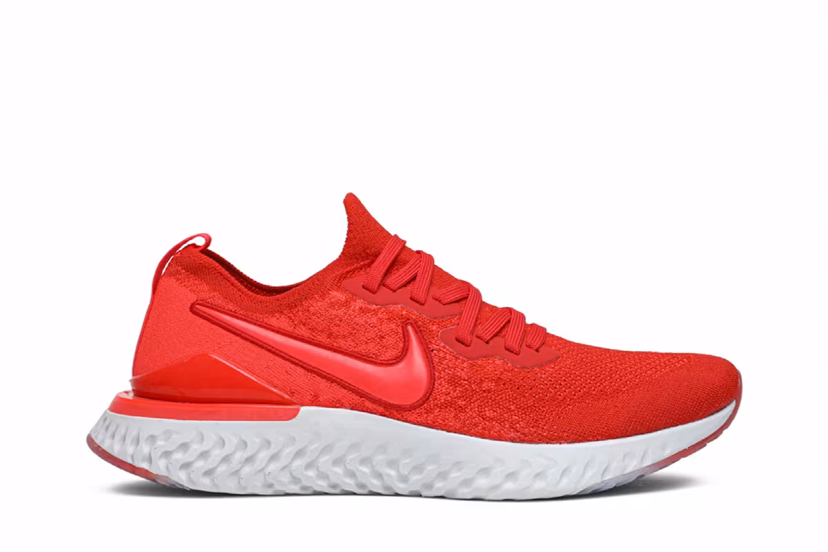 Nike Epic React Flyknit 2 Chile Red, view 2