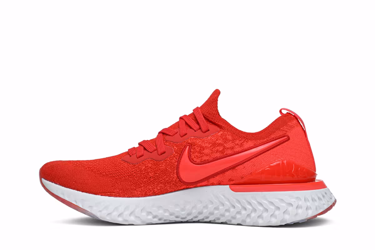 Nike Epic React Flyknit 2 Chile Red, view 4