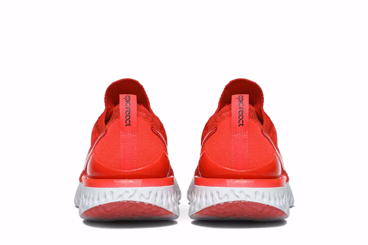 Nike Epic React Flyknit 2 Chile Red, view 7