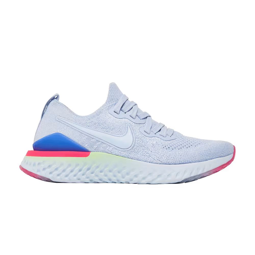 Nike Women's Epic React Flyknit 2 Hydrogen Blue