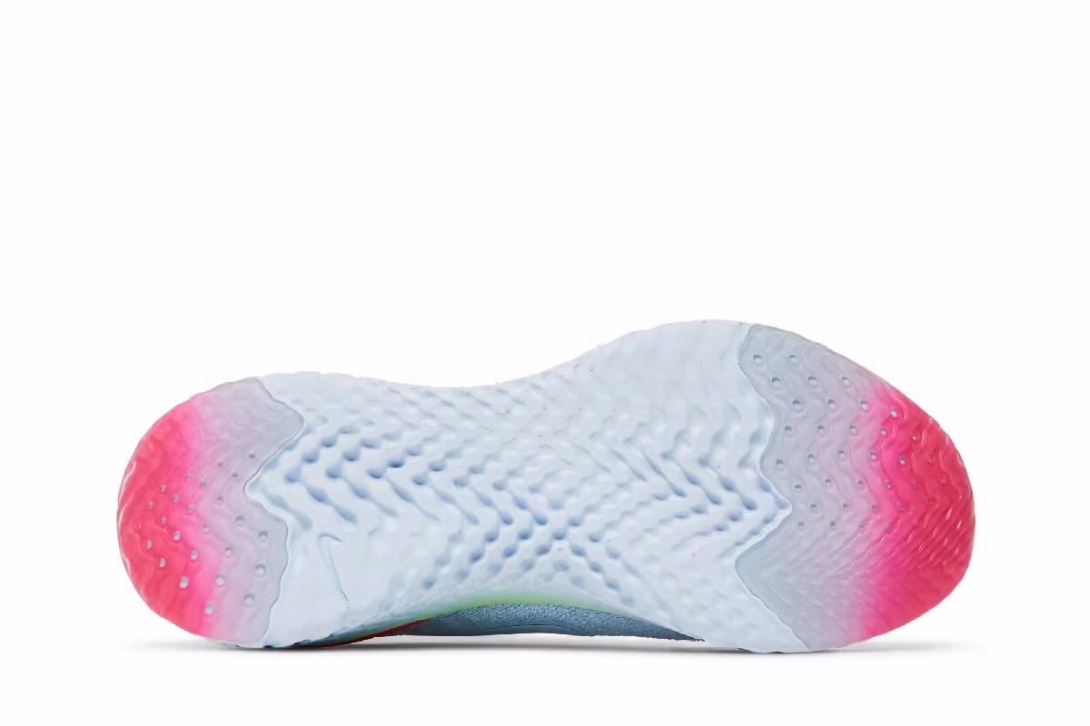 Nike Women's Epic React Flyknit 2 Hydrogen Blue, view 5