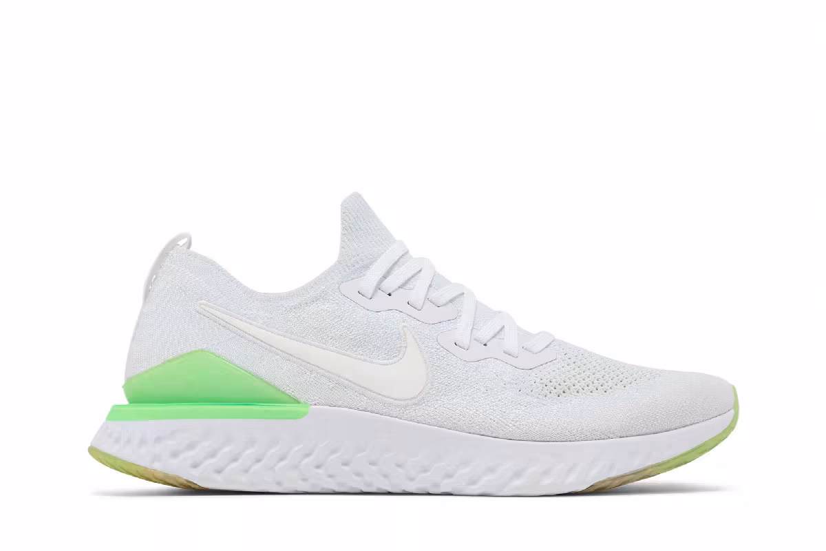 Nike Epic React Flyknit 2 Lime Blast, view 2