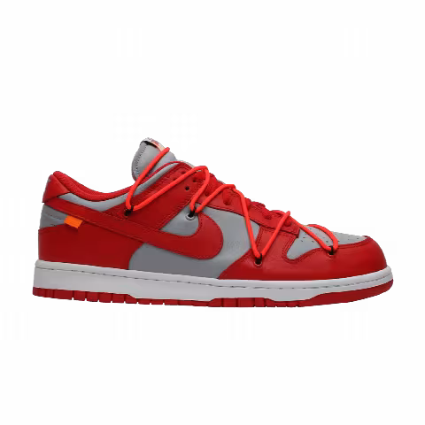 Off-White x Nike Dunk Low 'University Red'