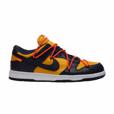 Off-White x Nike Dunk Low 'University Gold'