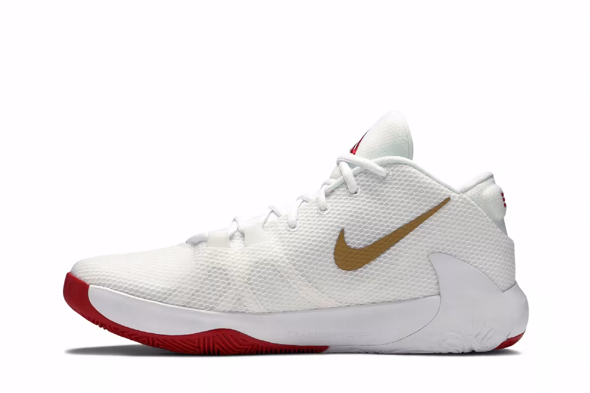 Nike Zoom Freak 1 EP Metallic Gold, view 4