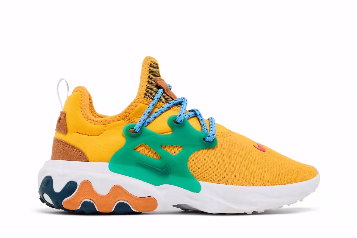 Nike React Presto University Gold, view 2