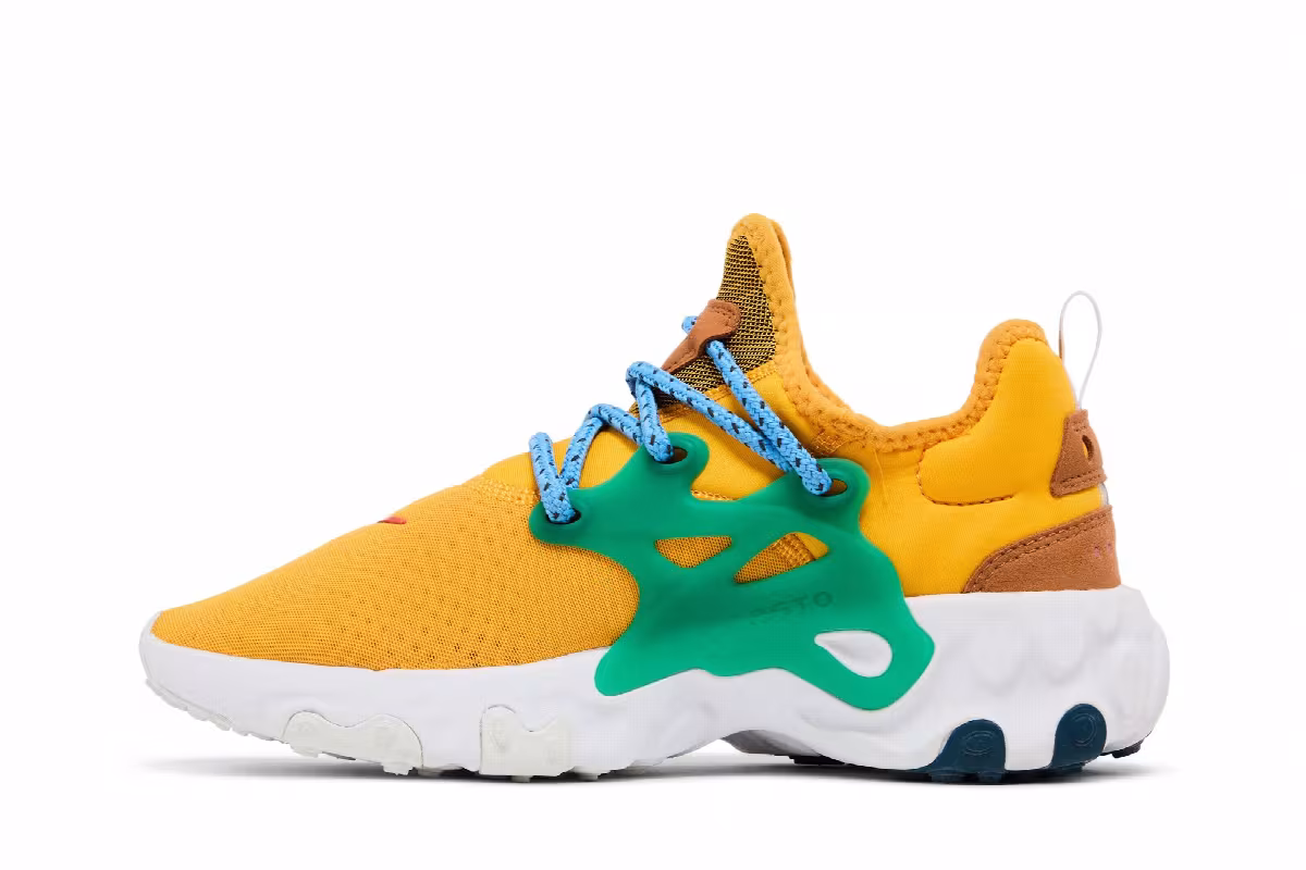 Nike React Presto University Gold, view 4