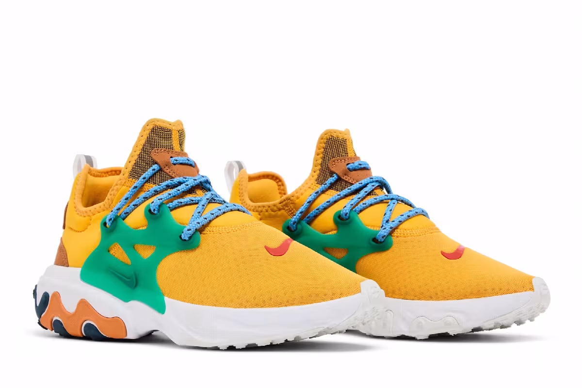 Nike React Presto University Gold, view 9