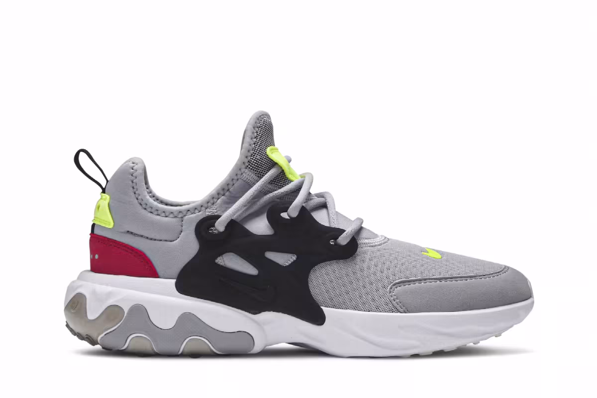 Nike React Presto GS Wolf Grey, view 2