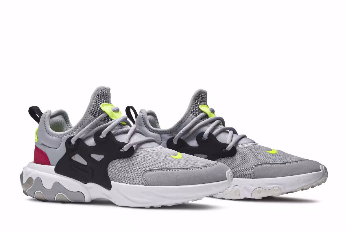 Nike React Presto GS Wolf Grey, view 9