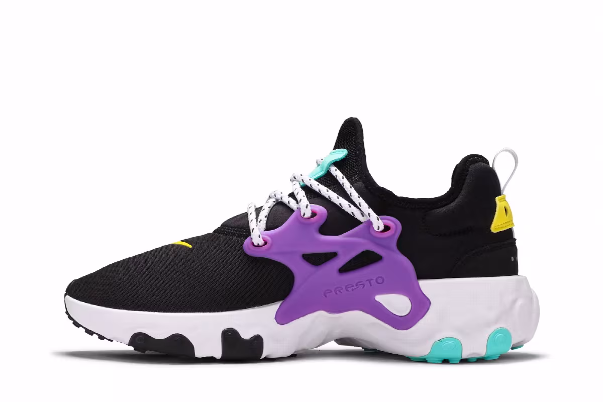 Nike React Presto Aurora Green, view 4