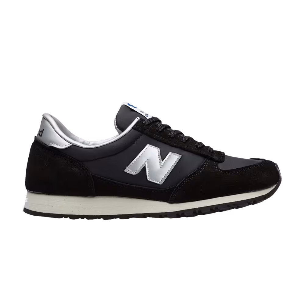 New Balance National Class Made in England Black Silver