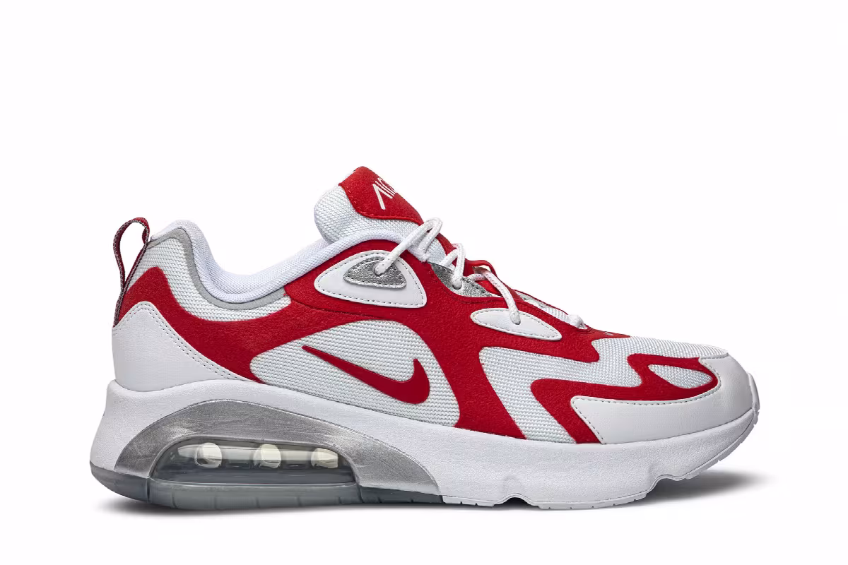 Nike Air Max 200 University Red, view 2