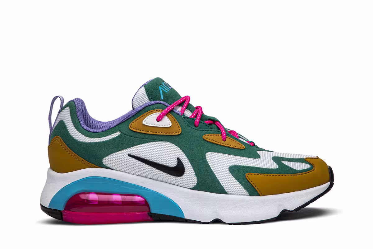 Nike Women's Air Max 200 Mystic Green, view 2