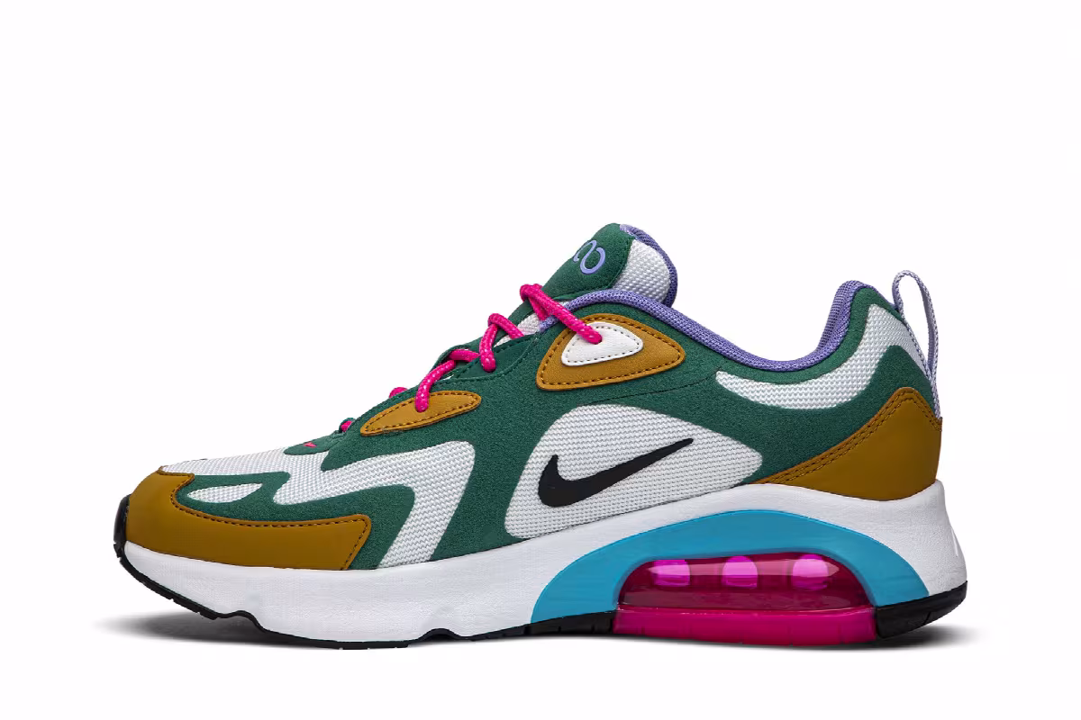 Nike Women's Air Max 200 Mystic Green, view 4