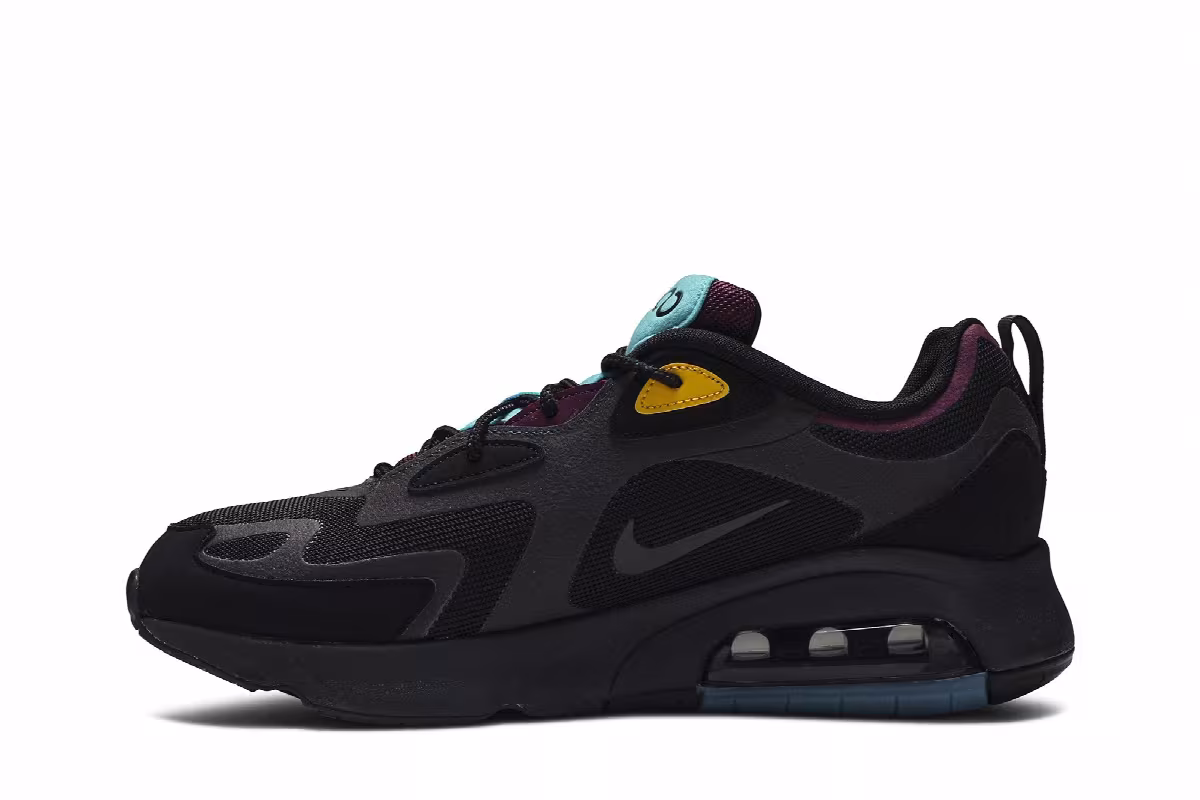 Nike Air Max 200 Bordeaux, view 4