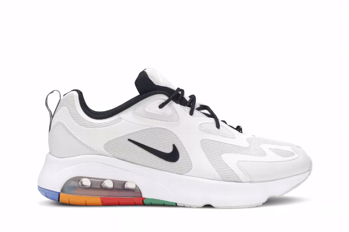 Nike Air Max 200 White Multi, view 2