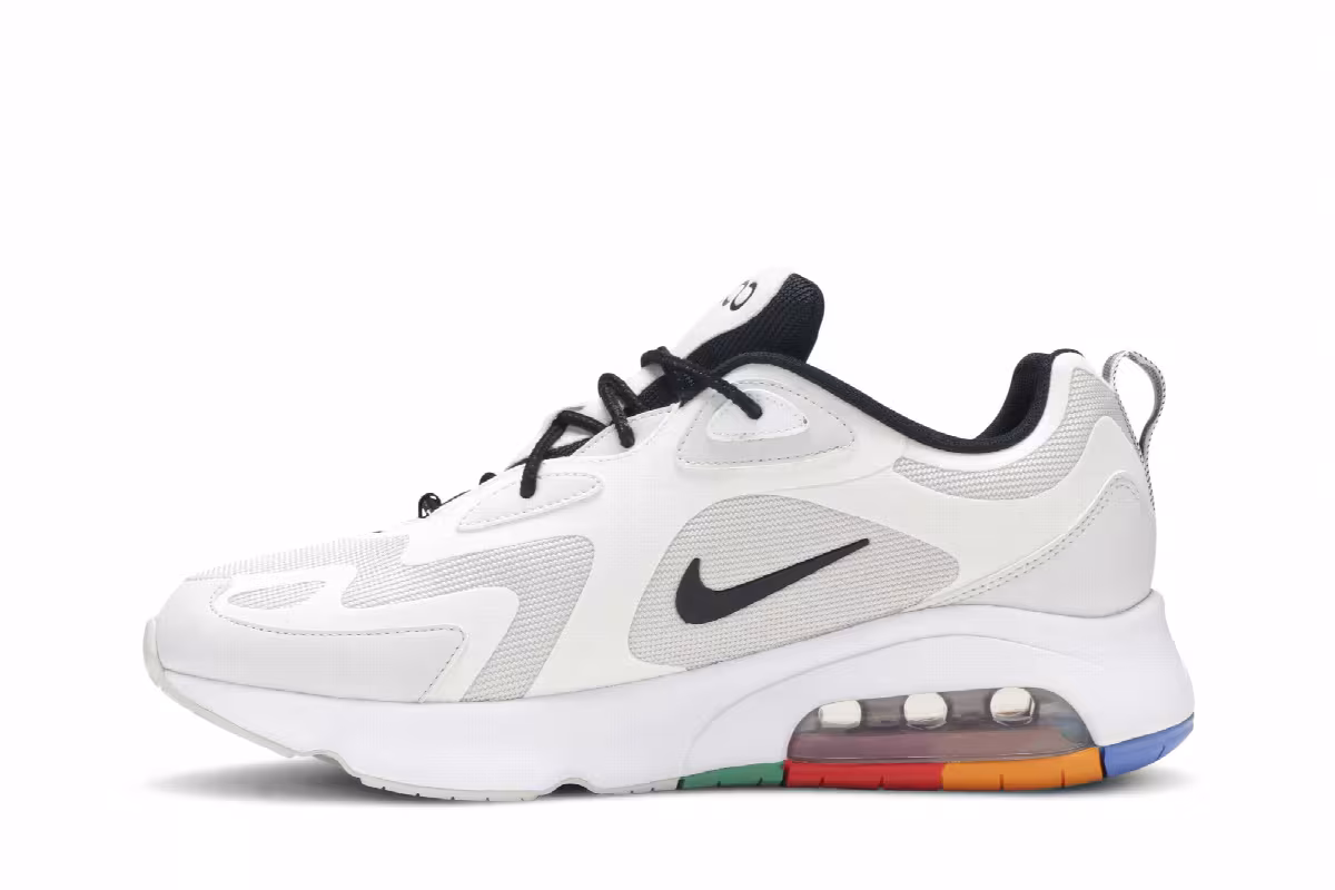 Nike Air Max 200 White Multi, view 4