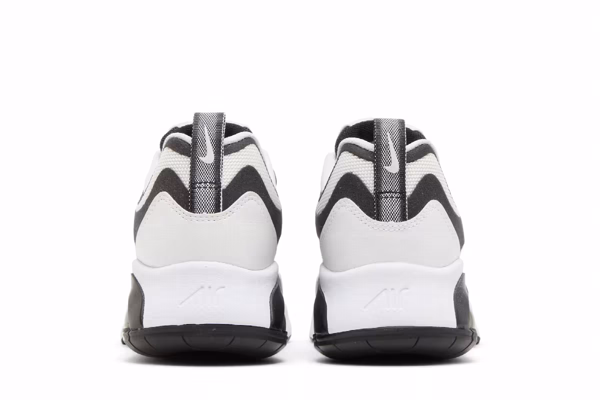 Nike Women's Air Max 200 White Black, view 7