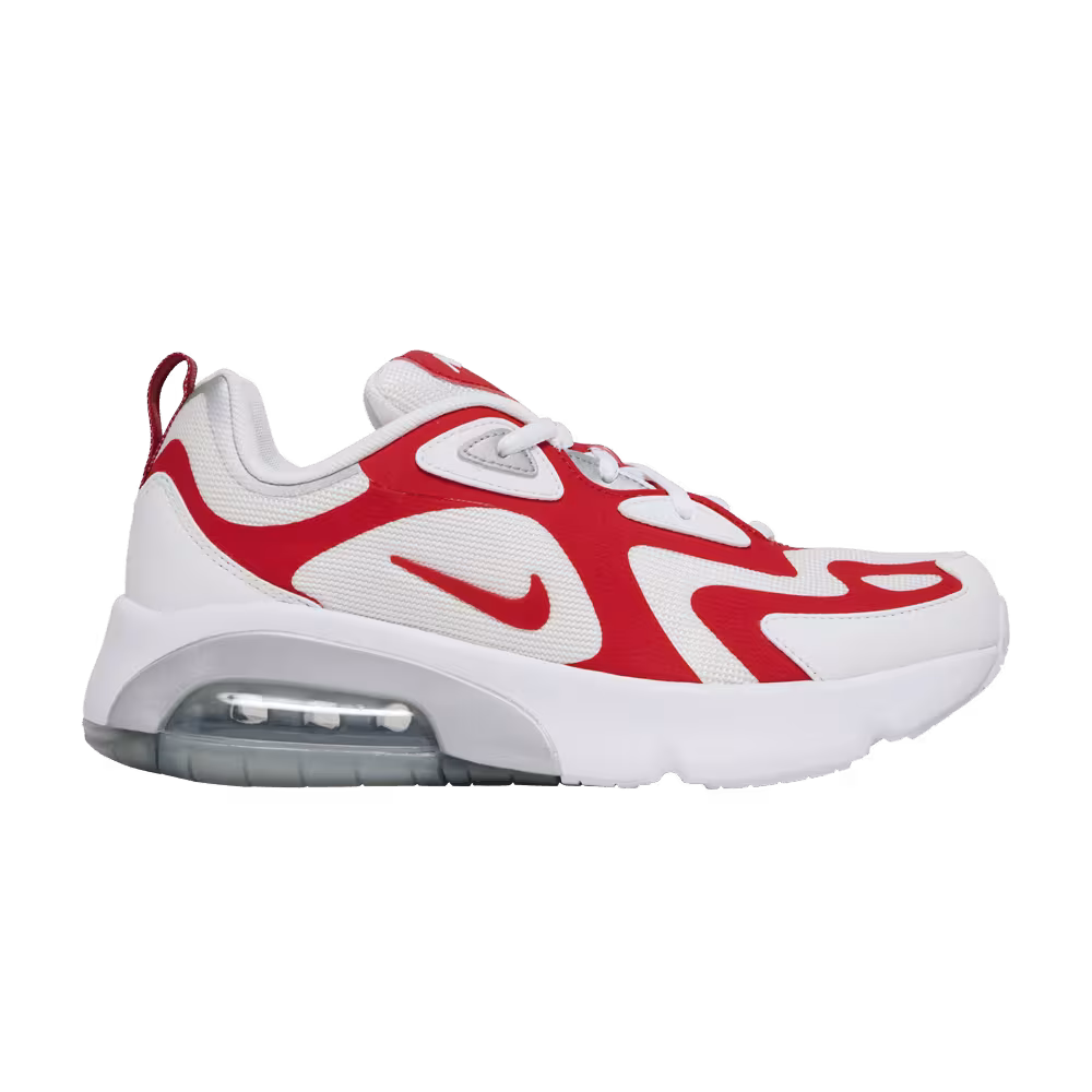 Nike Air Max 200 GS White University Red